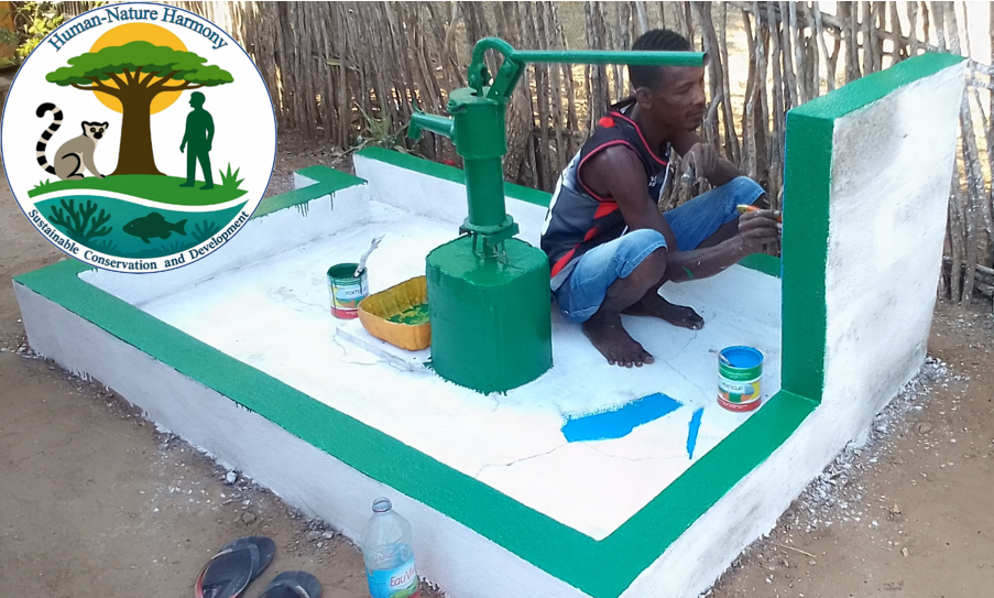 Construction de puits à Andakoro